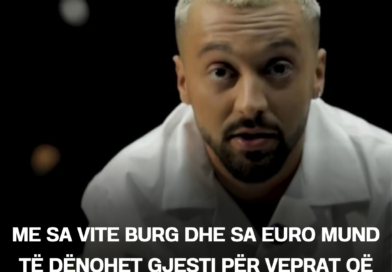 Me sa vite burg dhe sa euro mund të dënohet Gjesti për veprat që rëndojnë mbi të?