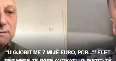 “U gjobit me 7 mijë euro, por…”/ Flet për herë të parë avokati i Gjestit: Të gjithë njerëzit që e njohin e dinë që ai…