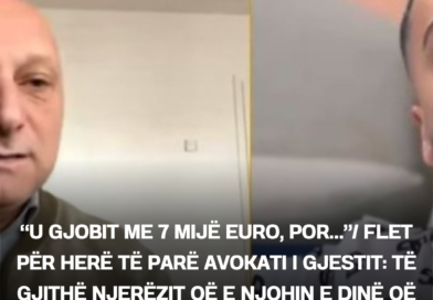 “U gjobit me 7 mijë euro, por…”/ Flet për herë të parë avokati i Gjestit: Të gjithë njerëzit që e njohin e dinë që ai…