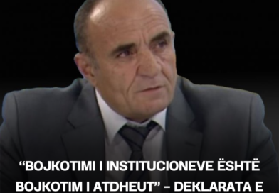 “Bojkotimi i institucioneve është bojkotim i atdheut” – Deklarata e fortë e Gecit