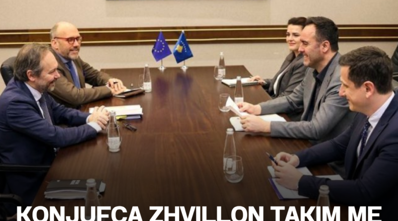 Konjufca zhvillon takim me përfaqësuesin e BE-së