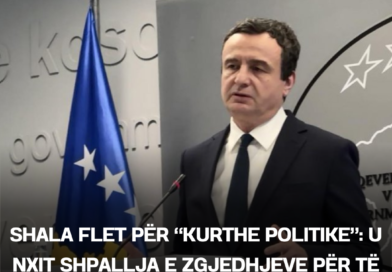 Shala flet për “kurthe politike”: U nxit shpallja e zgjedhjeve për të rrëzuar Kurtin