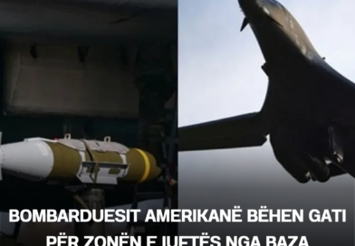 Bombarduesit amerikanë bëhen gati për zonën e Iuftës nga baza britanike, pamje