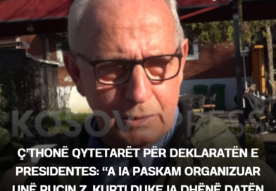 ​Ç’thonë qytetarët për deklaratën e presidentes: “A ia paskam organizuar unë puçin z. Kurti duke ia dhënë datën 28 dhjetor a…”