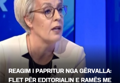 Reagim i papritur nga Gërvalla: Flet për editorialin e Ramës me Vuçiqin