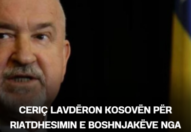Ceriç lavdëron Kosovën për riatdhesimin e boshnjakëve nga Lindja e Mesme: Bosnja dështoi