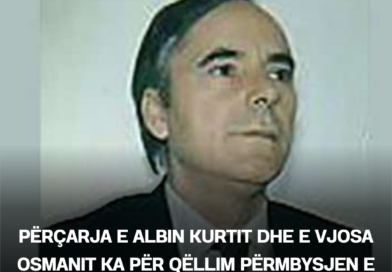 Përçarja e Albin Kurtit dhe e Vjosa Osmanit ka për qëllim përmbysjen e kësaj Qeverie të Albin Kurtit!
