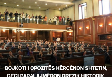 Bojkoti i opozitës kërcënon shtetin, Geci paralajmëron rrezik historik, alarmon edhe për…