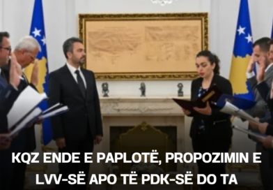 ​KQZ ende e paplotë, propozimin e LVV-së apo të PDK-së do ta dekretojë presidentja Osmani?