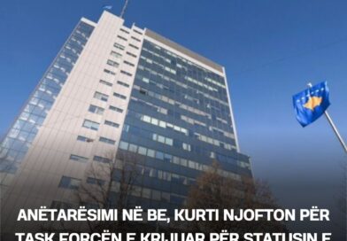 Anëtarësimi në BE, Kurti njofton për Task Forcën e krijuar për statusin e vendit kandidat