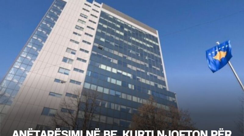 Anëtarësimi në BE, Kurti njofton për Task Forcën e krijuar për statusin e vendit kandidat