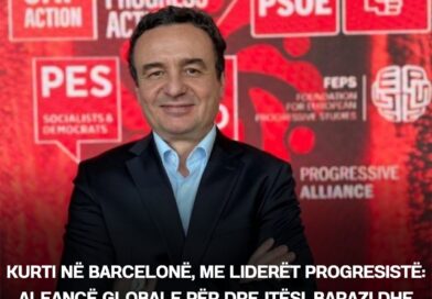 Kurti në Barcelonë, me liderët progresistë: Aleancë globale për drejtësi, barazi dhe zhvillim të qëndrueshëm
