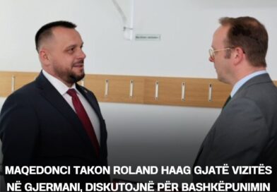 Maqedonci takon Roland Haag gjatë vizitës në Gjermani, diskutojnë për bashkëpunimin strategjik në industrinë e mbrojtjes