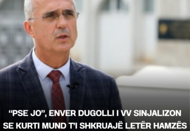 “Pse jo”, Enver Dugolli i VV sinjalizon se Kurti mund t’i shkruajë letër Hamzës për takim