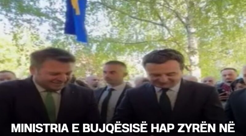 Ministria e Bujqësisë hap zyrën në Mitrovicë të Veriut, Kurti dhe Muja inaugurojnë objektin e ri
