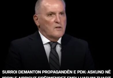 Surroi demanton propagandën e PDK: Askund në Iibrin e AIbright s’përmendet emri i Hashim Thaçit e as i imi, makineria e rrenave vazhdon