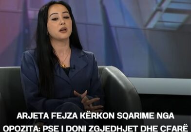 Arjeta Fejza kërkon sqarime nga opozita: Pse i doni zgjedhjet dhe çfarë po prisni?