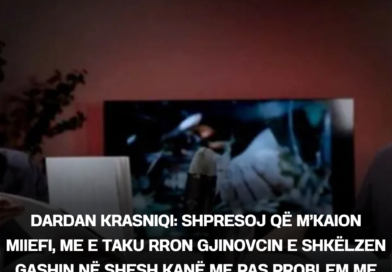 Dardan Krasniqi: Shpresoj që m’kaIon mIIefi, me e taku Rron Gjinovcin e Shkëlzen Gashin në shesh kanë me pas problem me mua