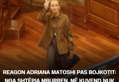 Reagon Adriana Matoshi pas bojkotit: Nga shtëpia mburren, në Kuvend nuk vijnë