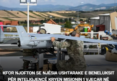 KFOR njofton se njësia ushtarake e Beneluksit për Inteligjencë kryen misionin 1 vjeçar në Kosovë, operuan me dronin “X-300 Integrator”