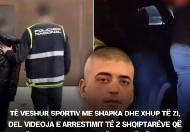 Të veshur sportiv me shapka dhe xhup të zi, del videoja e arrestimit të 2 shqiptarëve që vranë Miklovan Dakajn në Spanjë për pazare kokaine