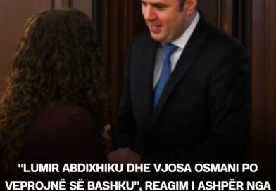 “Lumir Abdixhiku dhe Vjosa Osmani po veprojnë së bashku”, reagim i ashpër nga familja e Haki Imeri