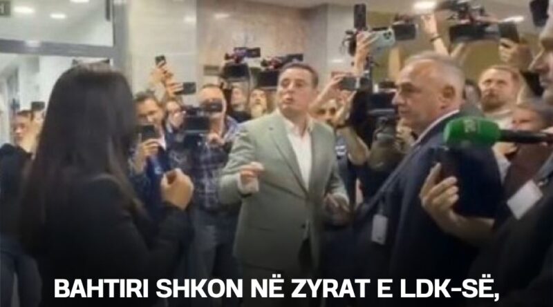 ​Bahtiri shkon në zyrat e LDK-së, kërkon nënshkrimet dhe emrin e kandidatit për president