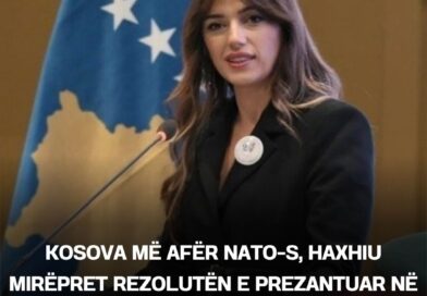 Kosova më afër NATO-s, Haxhiu mirëpret rezolutën e prezantuar në Kongresin amerikan