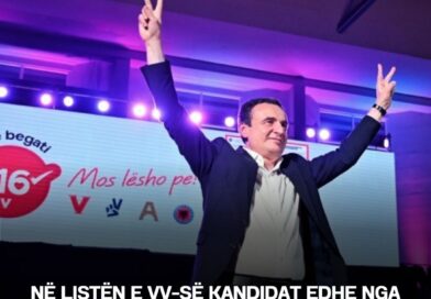 Në listën e VV-së kandidat edhe nga Lugina e Preshevës, ja emri