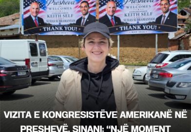 Vizita e kongresistëve amerikanë në Preshevë, Sinani: “Një moment historik për Luginën”