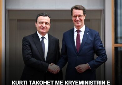 Kurti takohet me kryeministrin e landit Nordrhein-Westfalen, Wüst