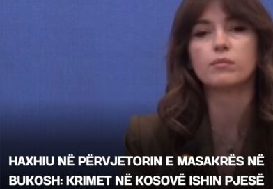 Haxhiu në përvjetorin e masakrës në Bukosh: Krimet në Kosovë ishin pjesë e spastrimit etnik dhe gjenocidit
