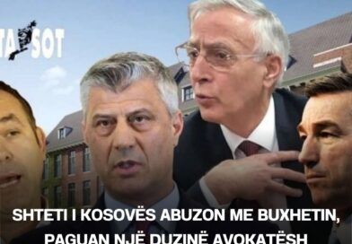 Shteti i Kosovës abuzon me buxhetin, paguan një duzinë avokatësh matrapazë në Hagë