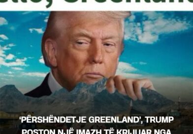 ‘Përshëndetje Greenland’, Trump poston një imazh të krijuar nga inteligjenca artificiale