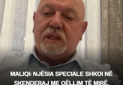 Maliqi: Njësia Speciale shkoi në Skenderaj me qëllim të mirë, fyerjet e qytetarëve ishin pavend