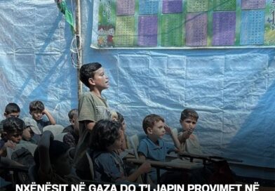 Nxënësit në Gaza do t’i japin provimet në tenda dhe ndërtesa të shkatërruara