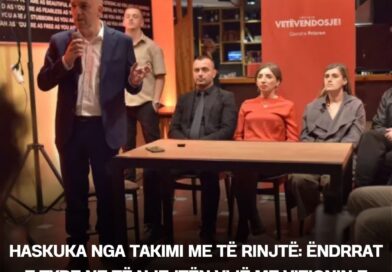 Haskuka nga takimi me të rinjtë: Ëndrrat e tyre ne të njejtën vijë me vizionin e Albin Kurtit