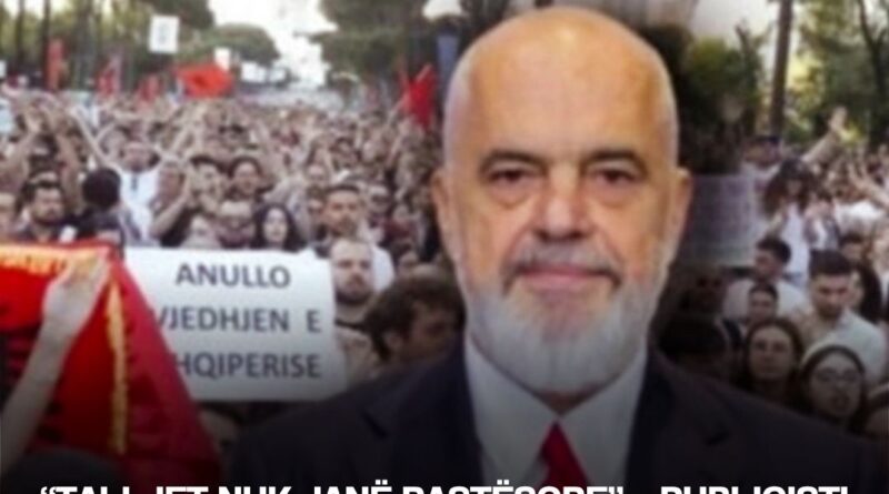 “Talljet nuk janë rastësore” – Publicisti ‘shpërthen’ ndaj Ramës pas deklaratës së fundit për shqiptarët e Kosovës