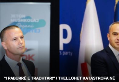 ​“I PABURRË E TRADHTAR!” / Thellohet katastrofa në LDK: Shkëmb Manaj e kryetari i Deçanit “masakrohen” me fjalë, degjeneron situata!