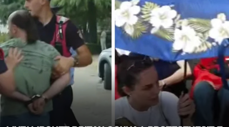 LIVE/ Lirohet Dritan Goxhaj, protestuesit e presin me brohoritje jashtë Komisariatit nr.1, rruga vijon të jetë e bllokuar