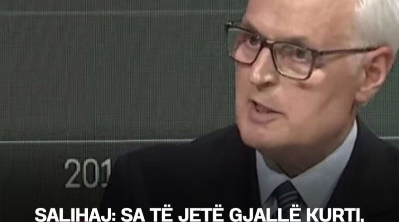 Salihaj: Sa të jetë gjallë Kurti, Vjosën nuk e voton kurrë për presidente