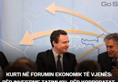 Kurti në Forumin Ekonomik të Vjenës: Për investime tatimi 10% për korporatat, euro dhe fuqia punëtore e re