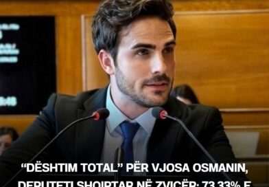 “Dështim total” për Vjosa Osmanin, deputeti shqiptar në Zvicër: 73.33% e votuesve të LDK-së nuk e votuan