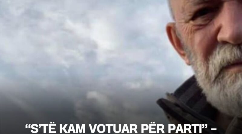 “S’të kam votuar për parti” – Mesazhi i fortë i Çun Lajçit për Përparim Ramën