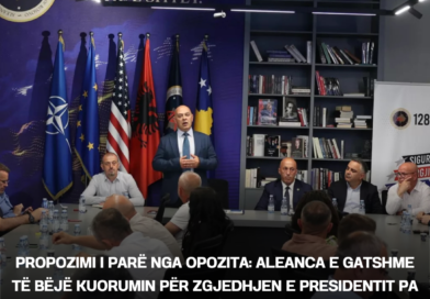 Propozimi i parë nga opozita: Aleanca e gatshme të bëjë kuorumin për zgjedhjen e Presidentit pa hyrë në qeveri, propozon paketë prioritetesh zhvillimore