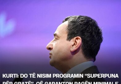 Kurti: Do të nisim programin “Superpuna për Gratë”, që garanton pagën minimale për gjashtë muaj