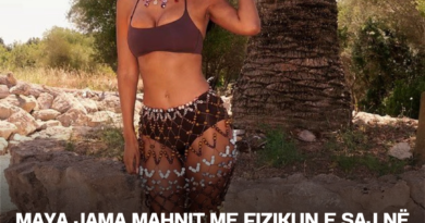Maya Jama mahnit me fizikun e saj në palestër dhe u përgjigjet kritikave për mungesën në Love Island