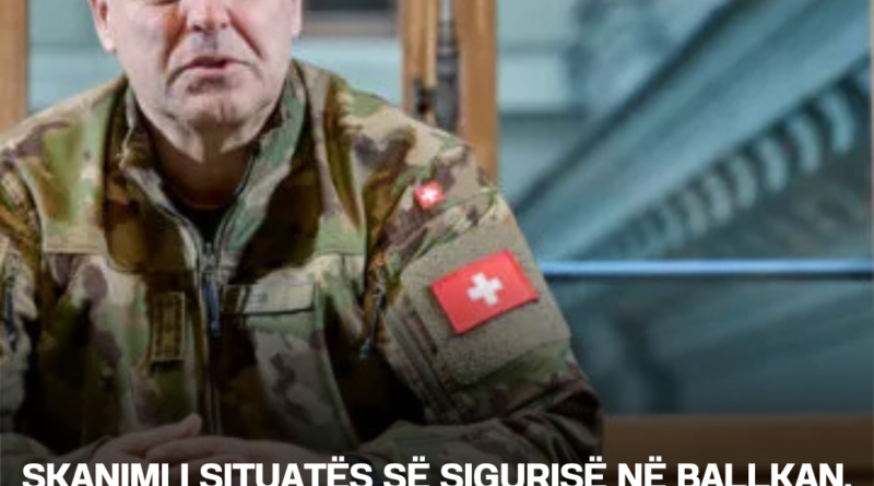 Skanimi i situatës së sigurisë në Ballkan, Shefi i Forcave të Armatosura të Zvicrës vizitë në Kosovë e Bosnje