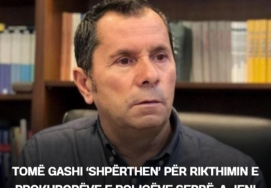 Tomë Gashi ‘shpërthen’ për rikthimin e prokurorëve e policëve serbë: A jeni tranu a?