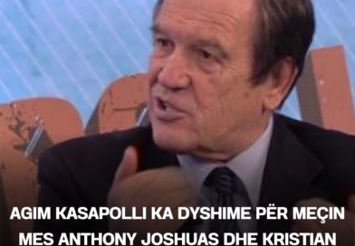 Agim Kasapolli ka dyshime për meçin mes Anthony Joshuas dhe Kristian Prengës! I numëron një nga një